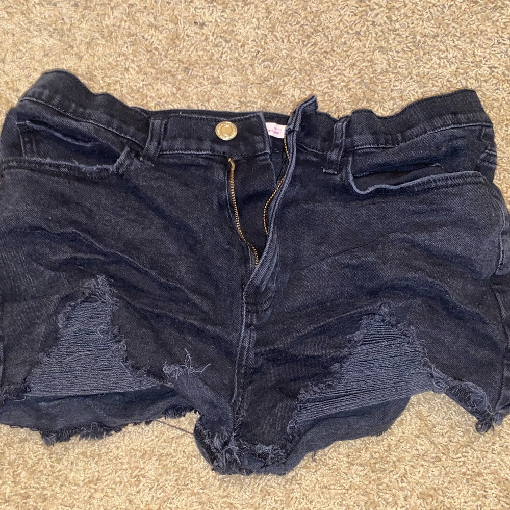 Black shorts